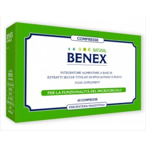 Erboristeria Magentina - Compresse Natural Benex (cpr.40)