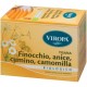 Viropa - Tisana Finocchio, Cumino, Anice, camomilla BIO (15 filtri)