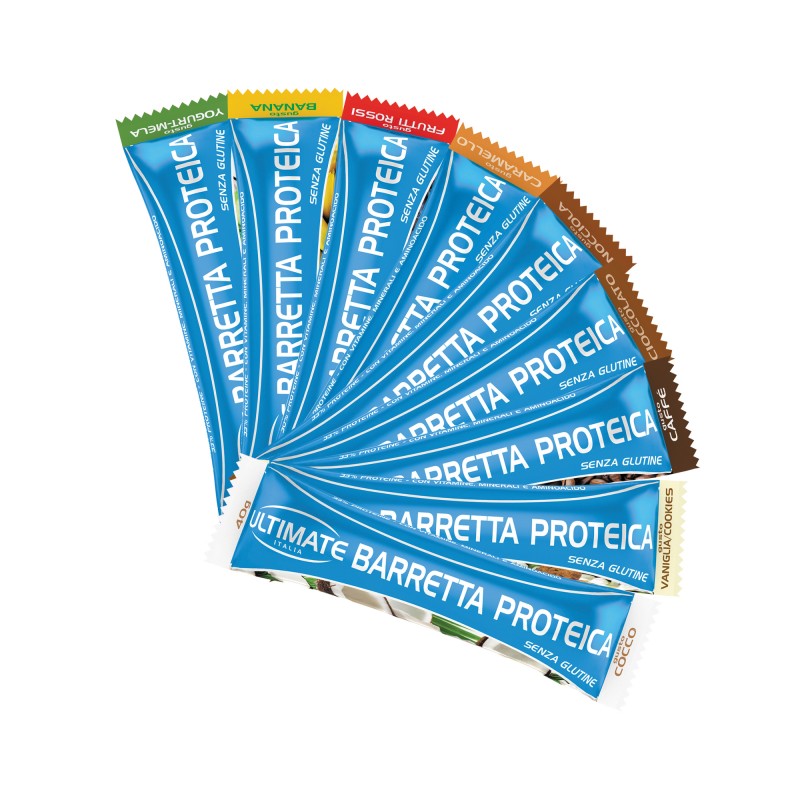 Ultimate Italia - Barretta Proteica Yoghurt-Mela